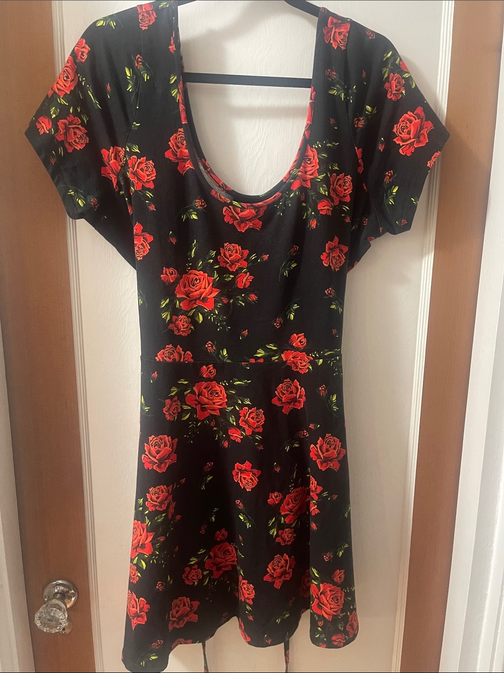 Sourpuss Rose Garden Skater Dress